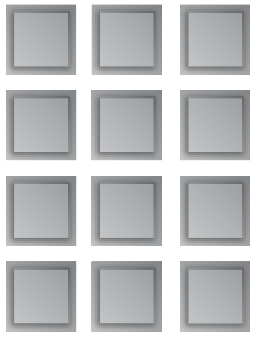 3&times;4 rectangle